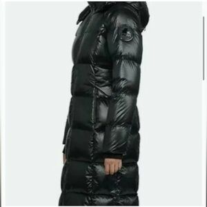 PAJAR Ruby Black Down Puffer Parka.